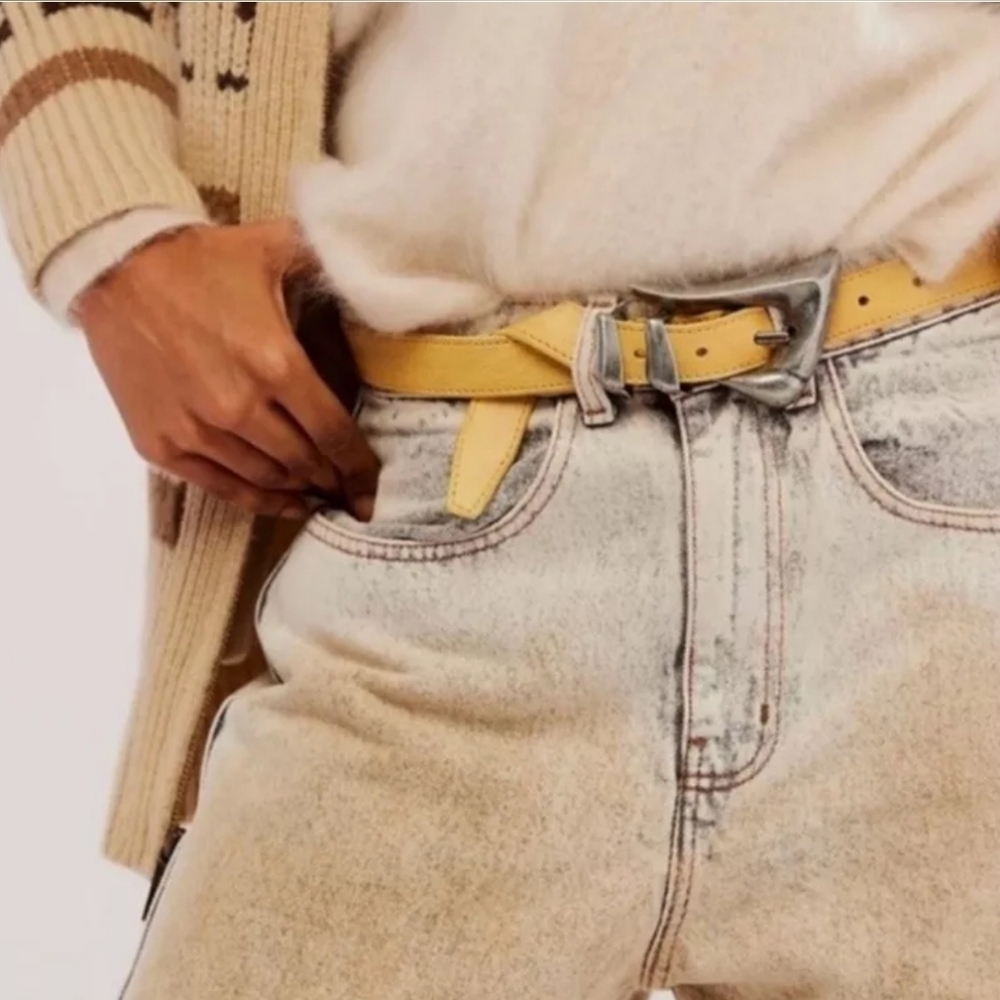 Free People Billie Leather Belt